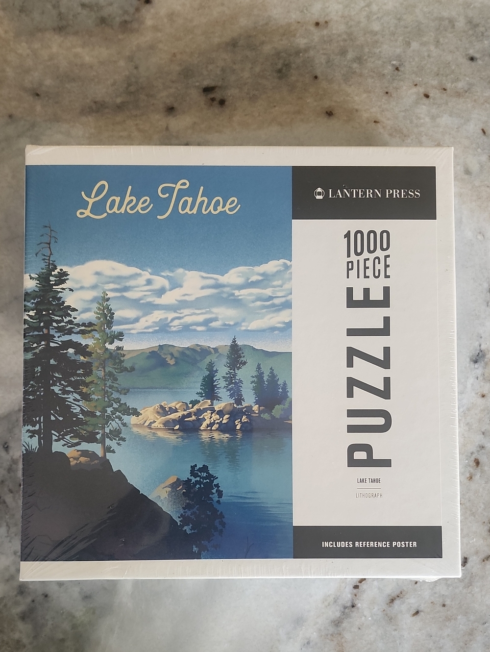 Lake Tahoe Blue 1000-Piece Puzzle